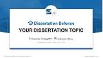 University of Technology of Troyes Graduation Thesis Defense PPT Template
