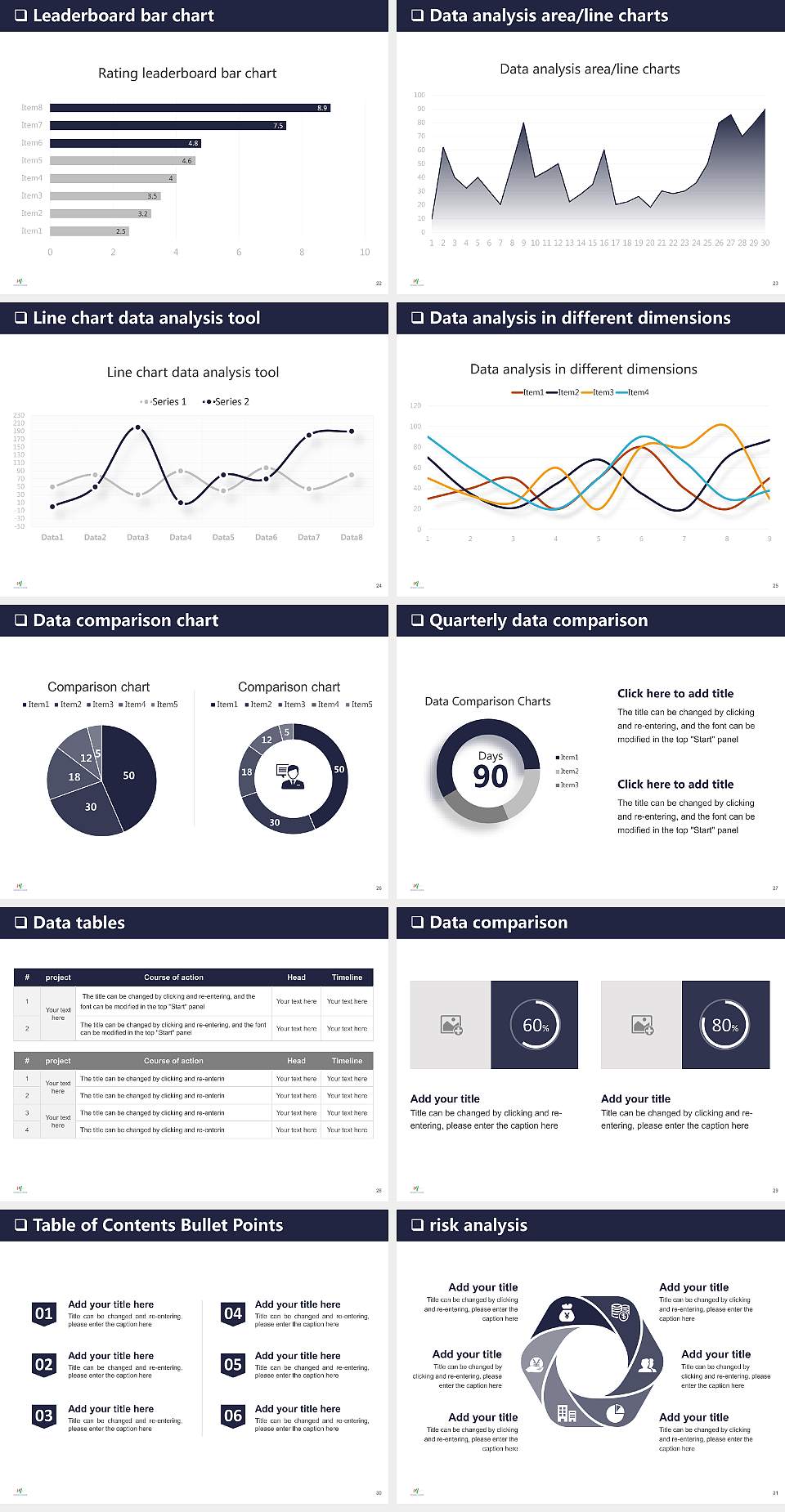 University of Artois General PPT Template4:3 ratio PPT effect preview image4