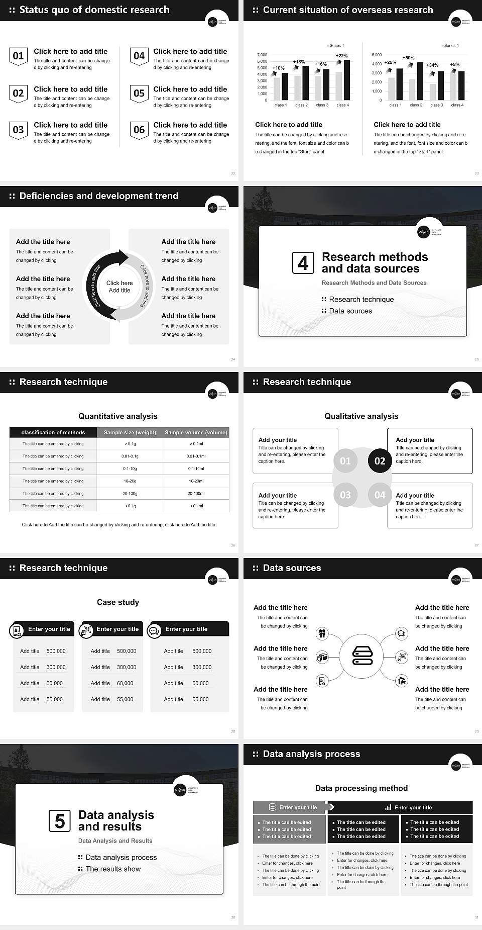University of Caen Normandy Graduation Thesis Defense PPT Template4:3 ratio PPT effect preview image4