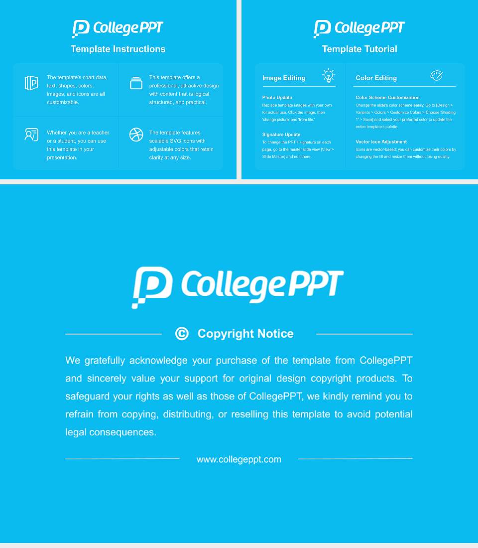 University of Angers Academic Presentation/Research Findings Report PPT Template4:3 ratio PPT effect preview image5