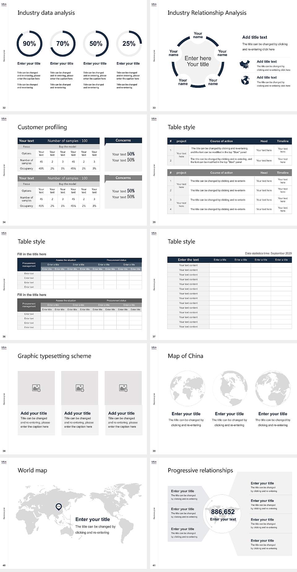 University of Grenoble Alpes – Valence campus Competition/Entrepreneurship Contest PPT Template4:3 ratio PPT effect preview image5