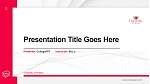 University of Poitiers Thesis Proposal/Graduation Defense PPT Template