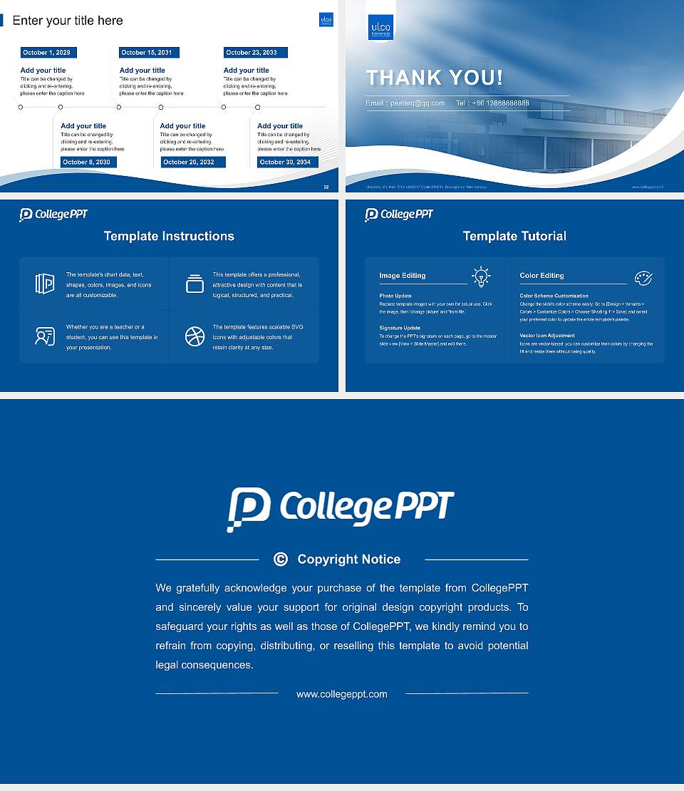 University of Littoral Côte d’Opale – Boulogne-sur-Mer campus Lecture Sharing and Networking Event PPT Template16:9 ratio PPT effect preview image4