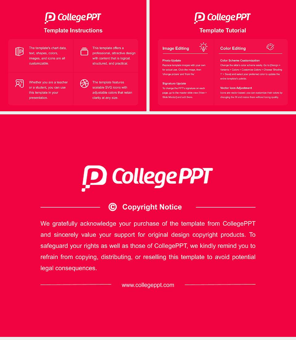 University of Poitiers Academic Presentation/Research Findings Report PPT Template4:3 ratio PPT effect preview image5