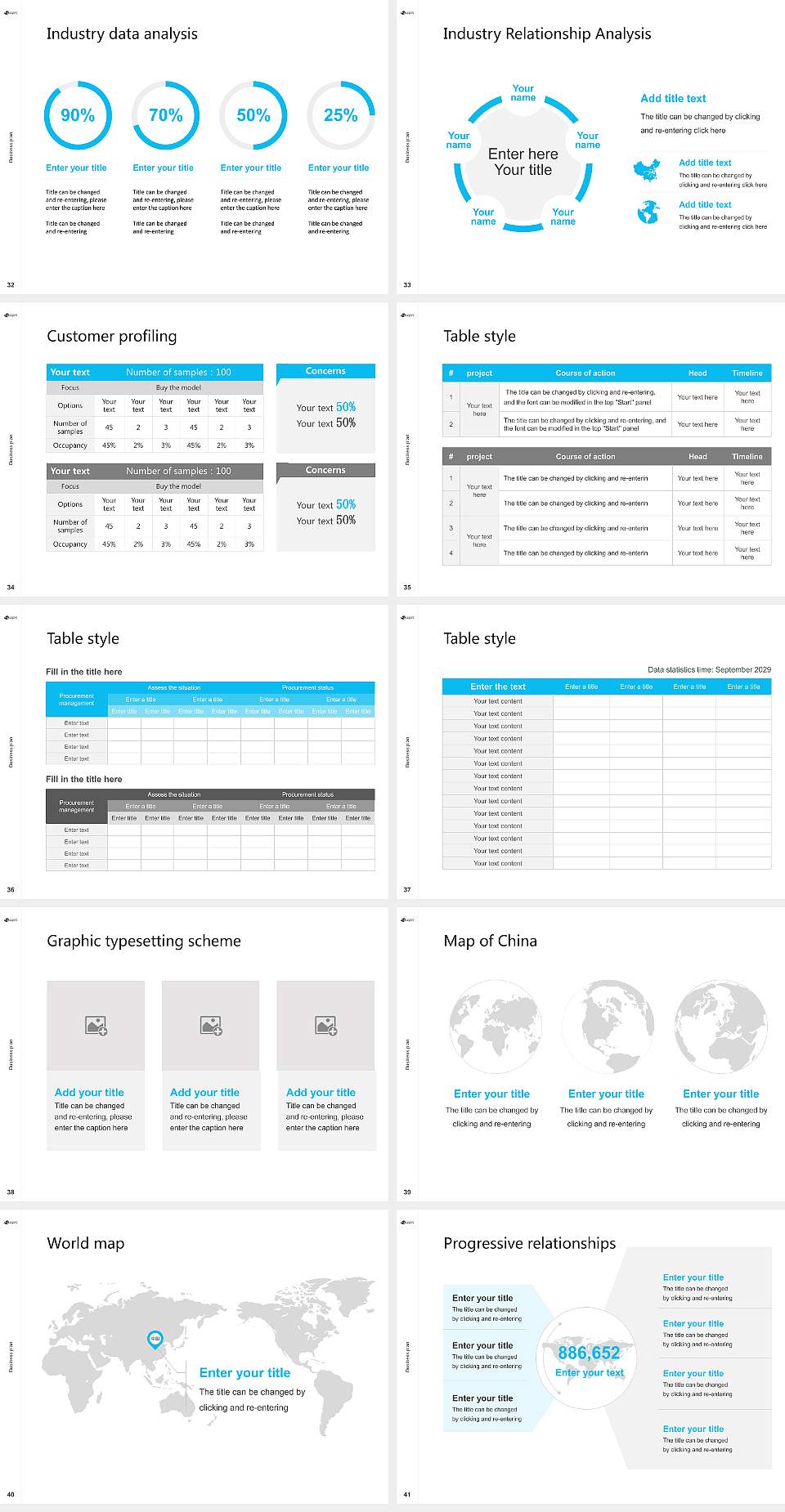 University of Angers Competition/Entrepreneurship Contest PPT Template4:3 ratio PPT effect preview image5