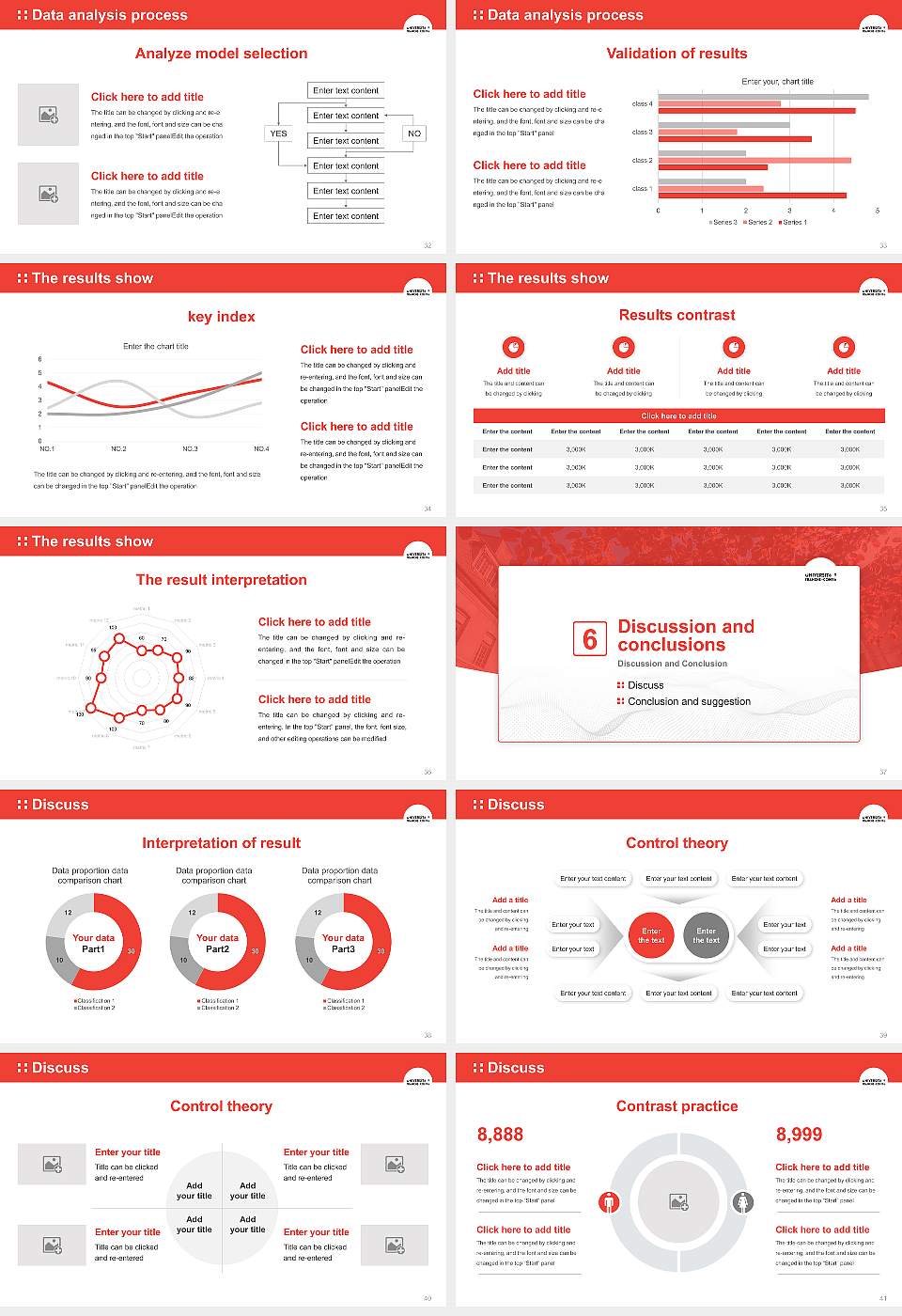 University of Franche-Comté Graduation Thesis Defense PPT Template16:9 ratio PPT effect preview image5