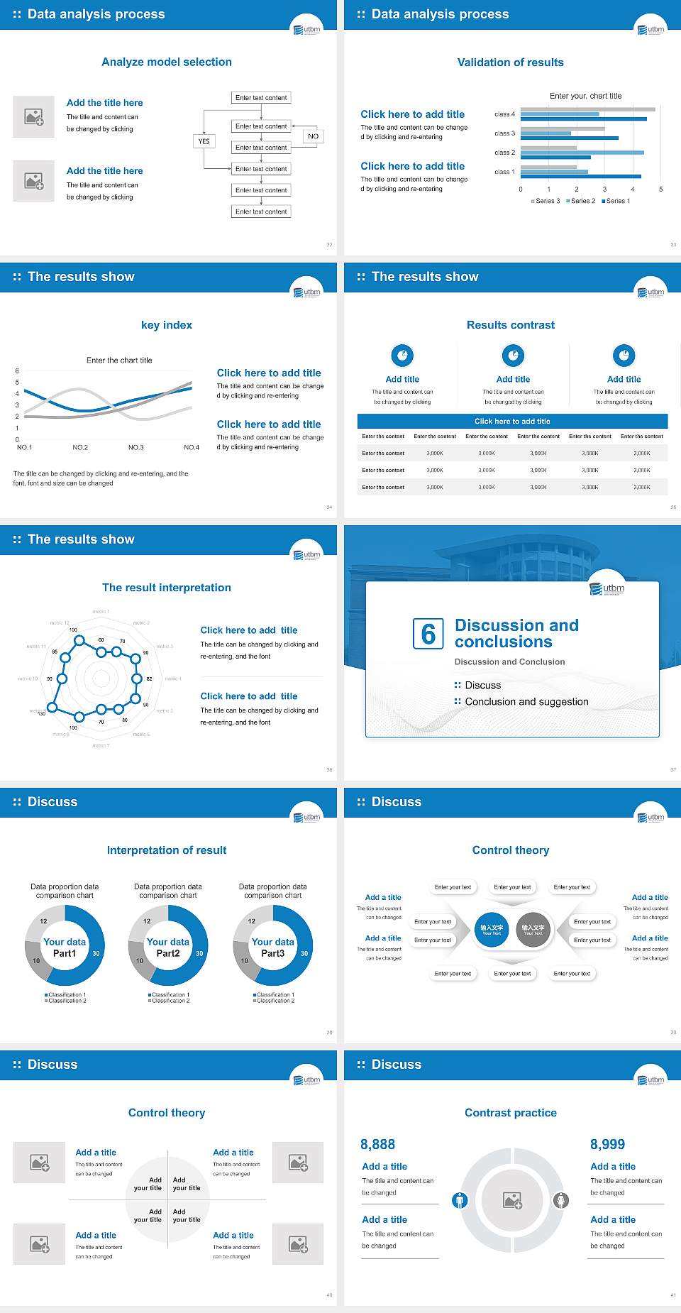 University of Technology of Belfort-Montbéliard – Belfort campus Graduation Thesis Defense PPT Template4:3 ratio PPT effect preview image5