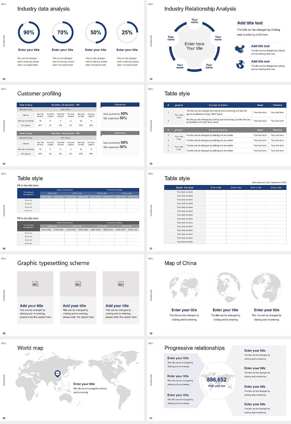 University of Savoy Mont Blanc Competition/Entrepreneurship Contest PPT Template16:9 ratio PPT effect preview image5