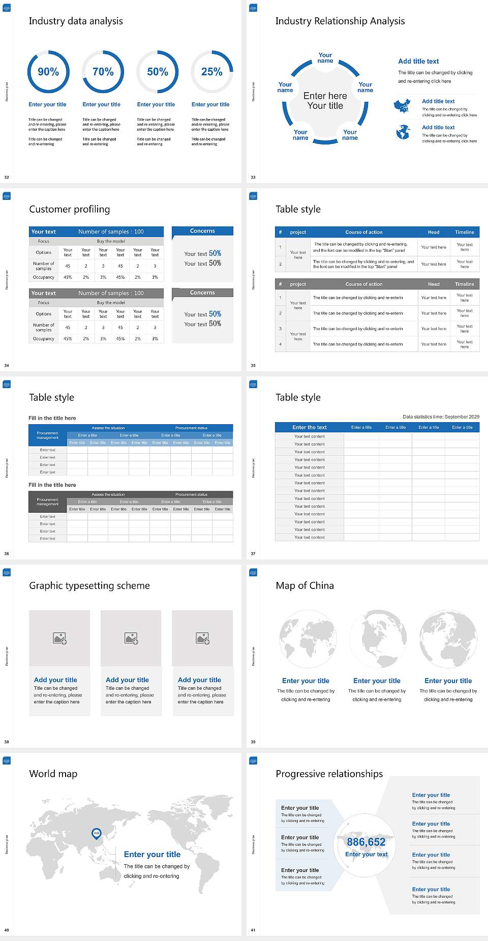 University of La Rochelle Competition/Entrepreneurship Contest PPT Template4:3 ratio PPT effect preview image5