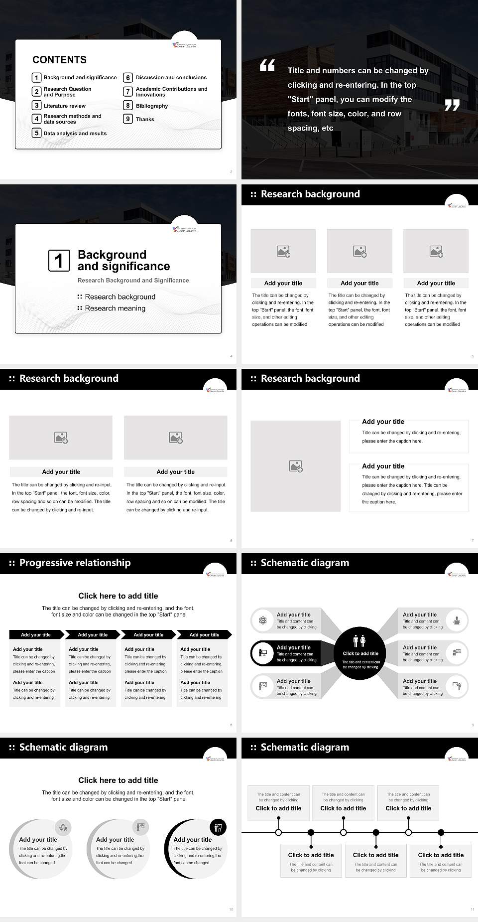 Toulouse-Jean Jaurès University Graduation Thesis Defense PPT Template4:3 ratio PPT effect preview image2