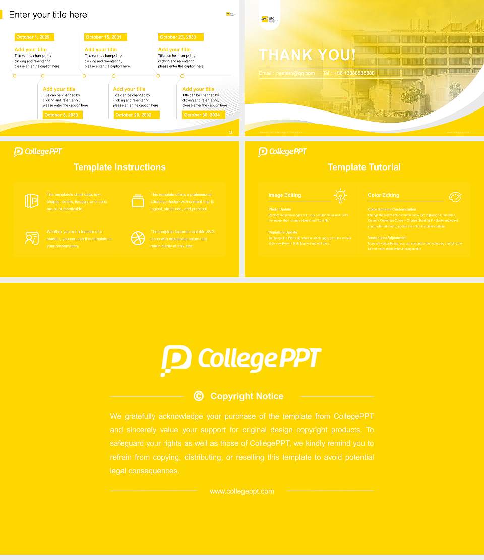 University of Technology of Compiègne Lecture Sharing and Networking Event PPT Template16:9 ratio PPT effect preview image4