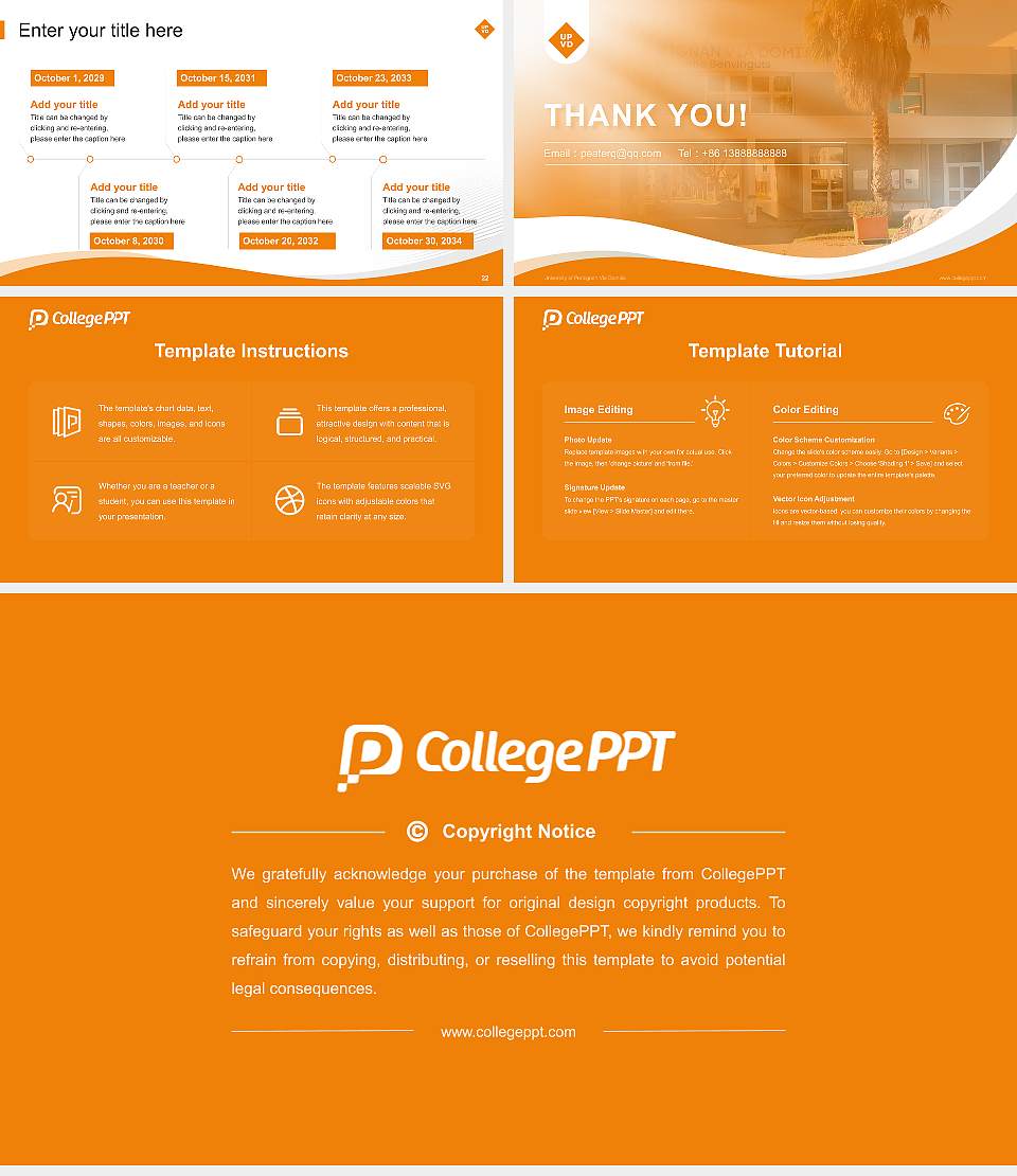 University of Perpignan Via Domitia Lecture Sharing and Networking Event PPT Template16:9 ratio PPT effect preview image4