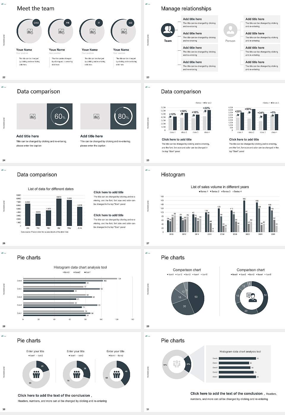 University of Tours Competition/Entrepreneurship Contest PPT Template16:9 ratio PPT effect preview image4
