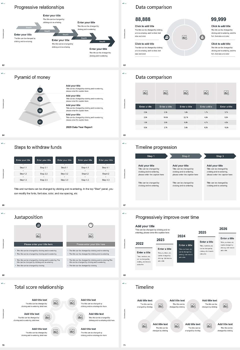 University of Tours Competition/Entrepreneurship Contest PPT Template16:9 ratio PPT effect preview image8