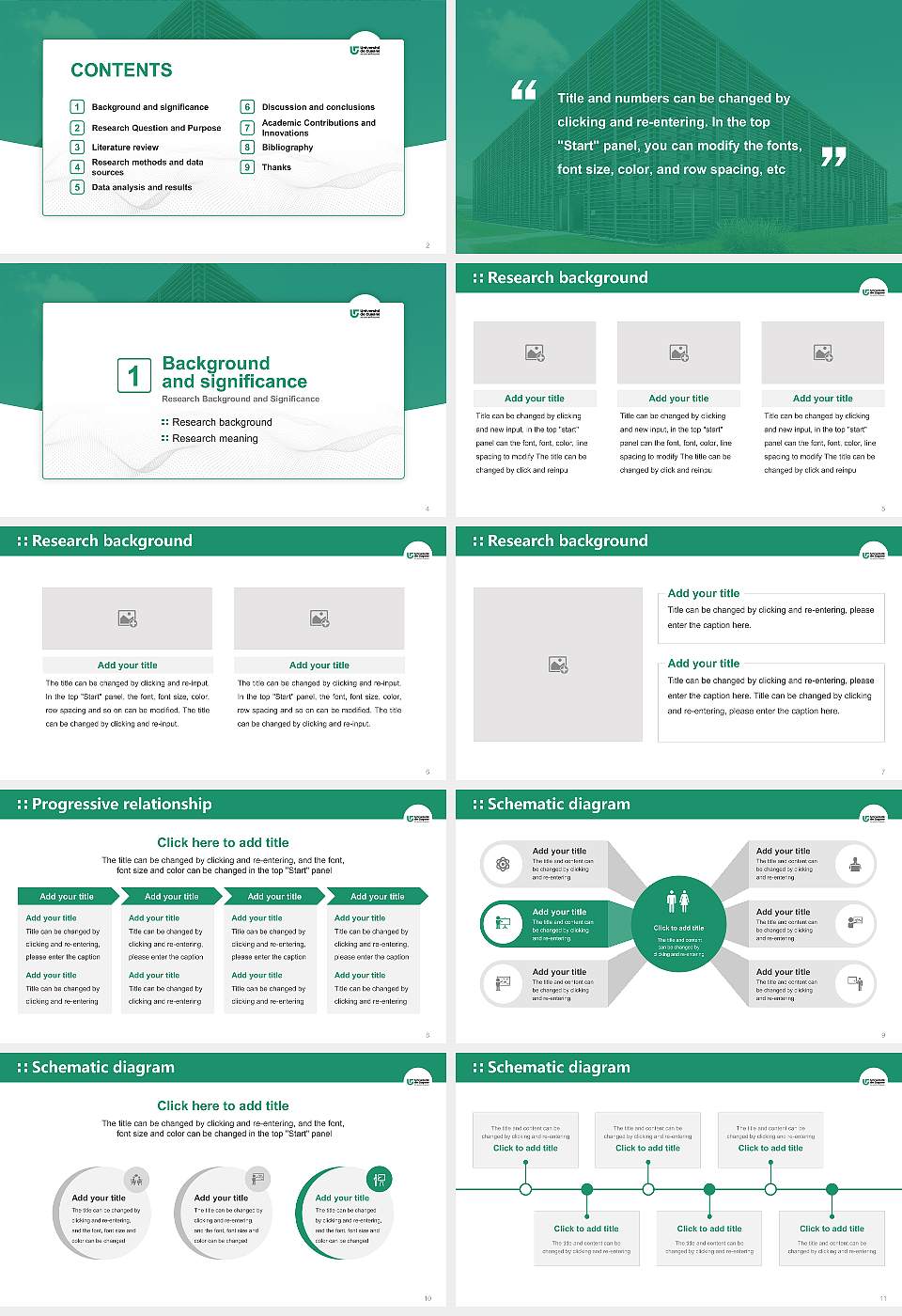 University of French Guiana Graduation Thesis Defense PPT Template16:9 ratio PPT effect preview image2