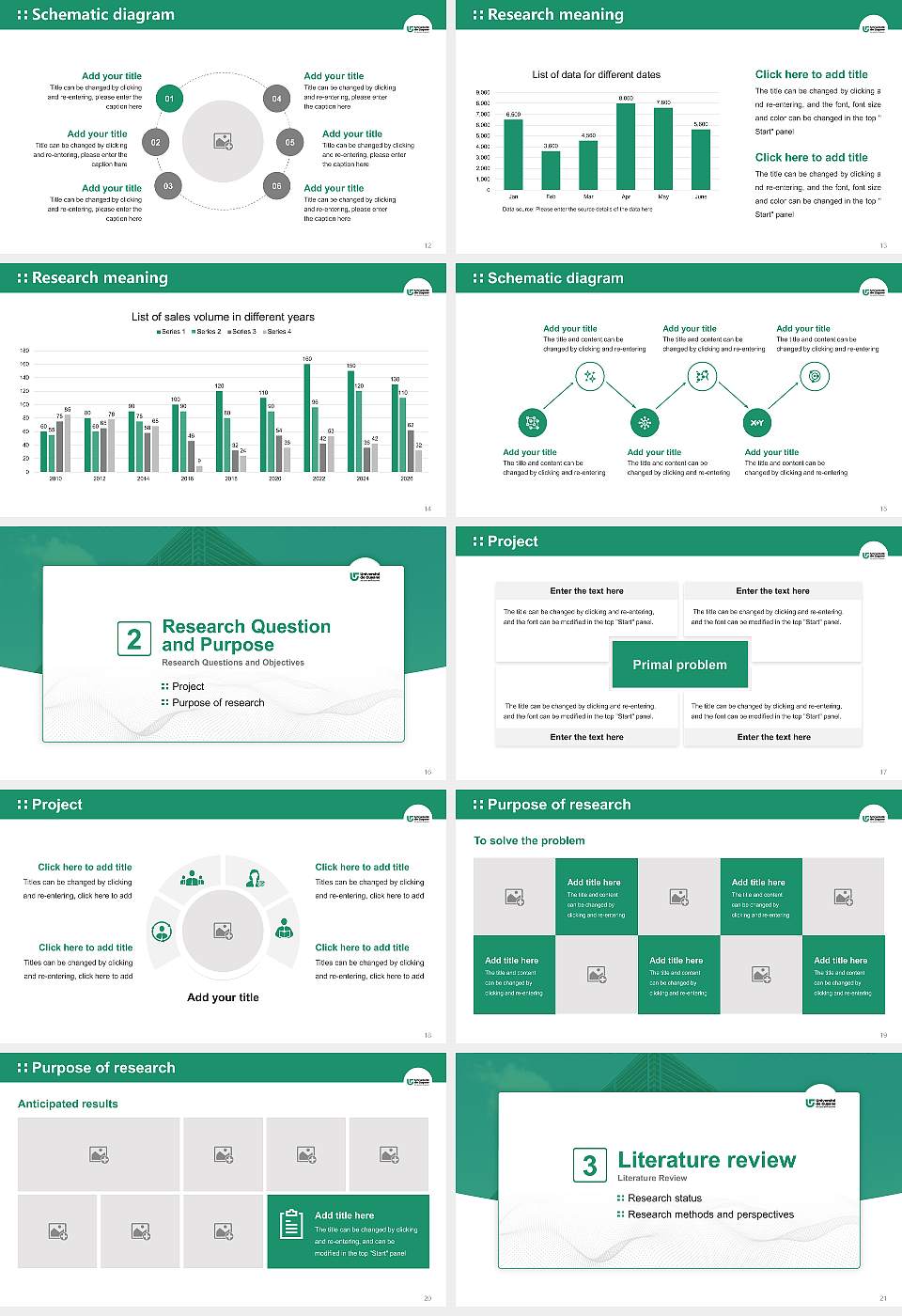 University of French Guiana Graduation Thesis Defense PPT Template16:9 ratio PPT effect preview image3