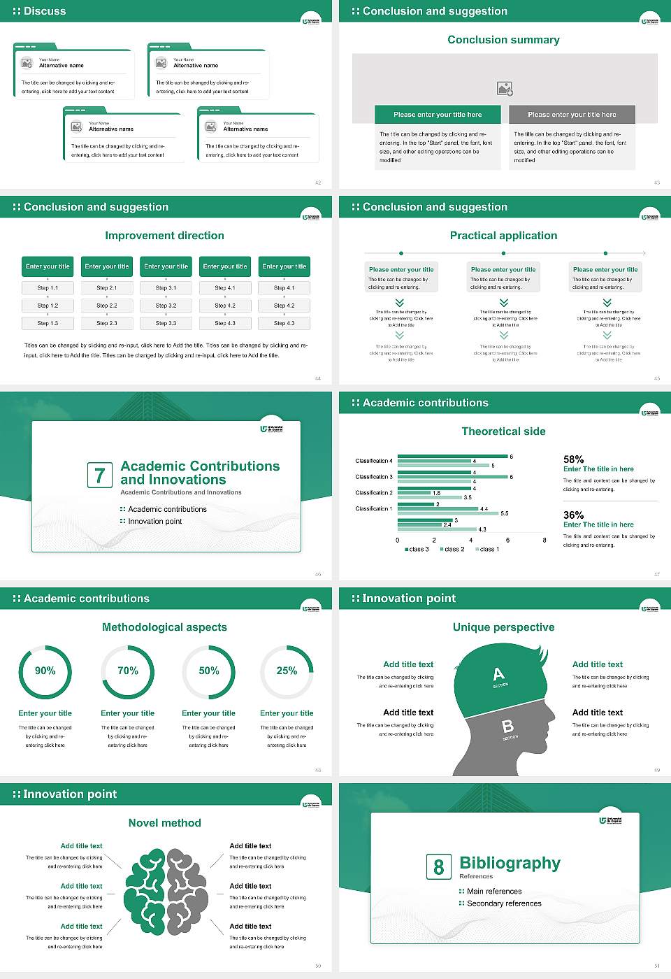 University of French Guiana Graduation Thesis Defense PPT Template16:9 ratio PPT effect preview image6