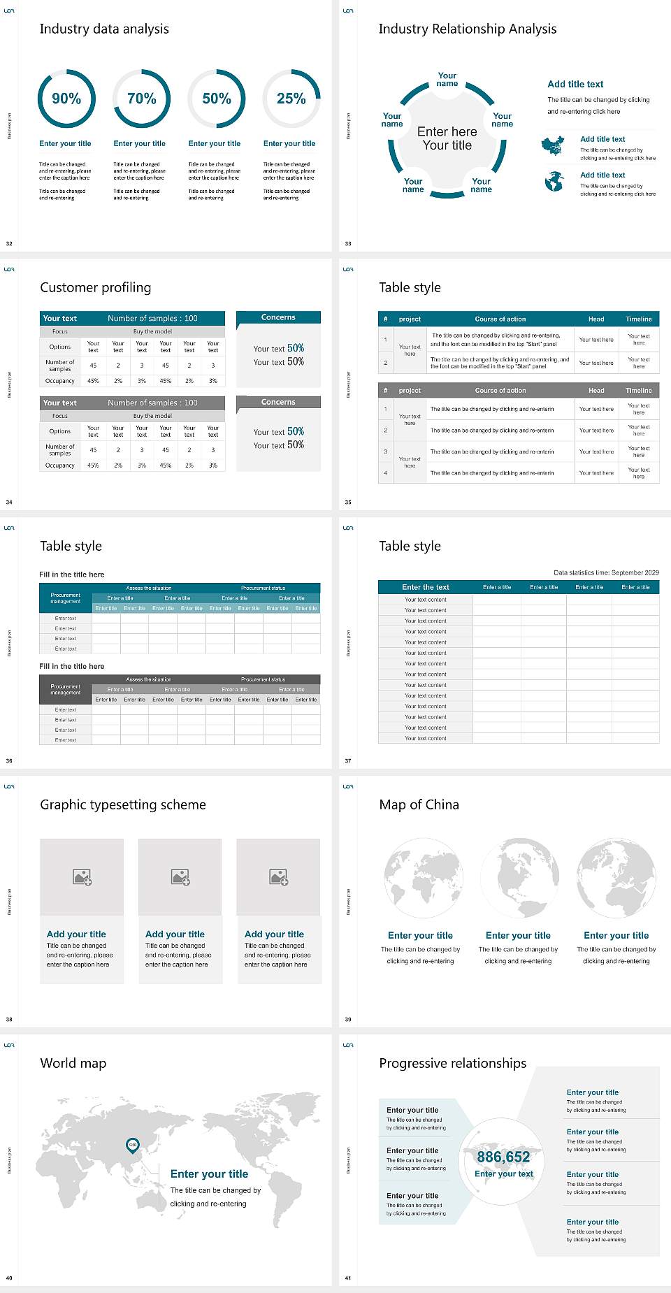 University of Clermont Auvergne Competition/Entrepreneurship Contest PPT Template4:3 ratio PPT effect preview image5