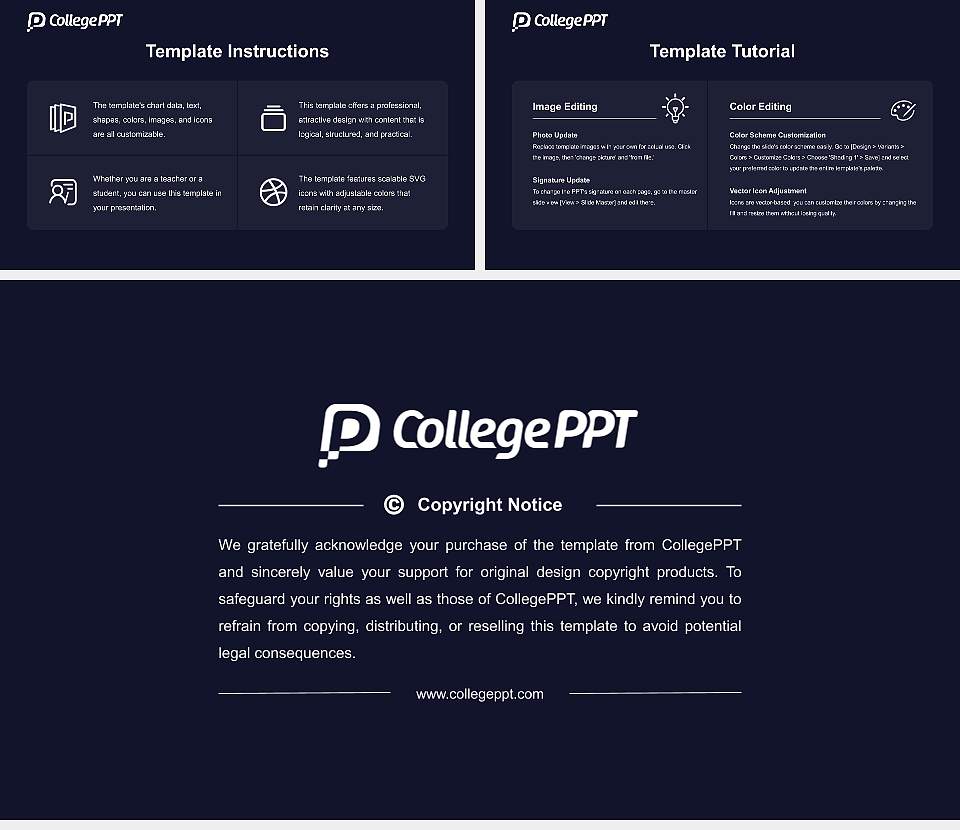 University of Reims Champagne-Ardenne Course/Courseware Creation PPT Template16:9 ratio PPT effect preview image5