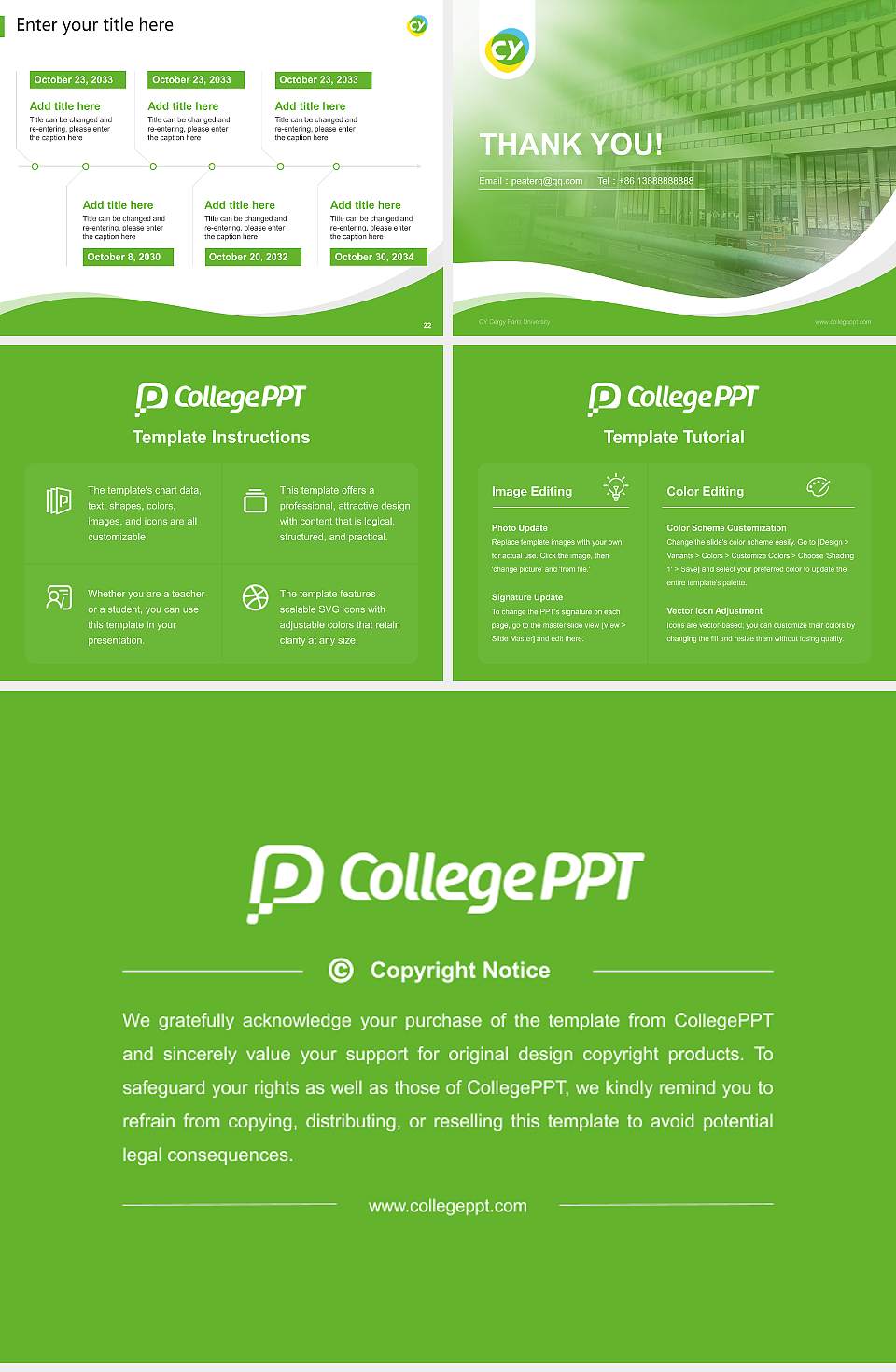 CY Cergy Paris University Lecture Sharing and Networking Event PPT Template4:3 ratio PPT effect preview image4