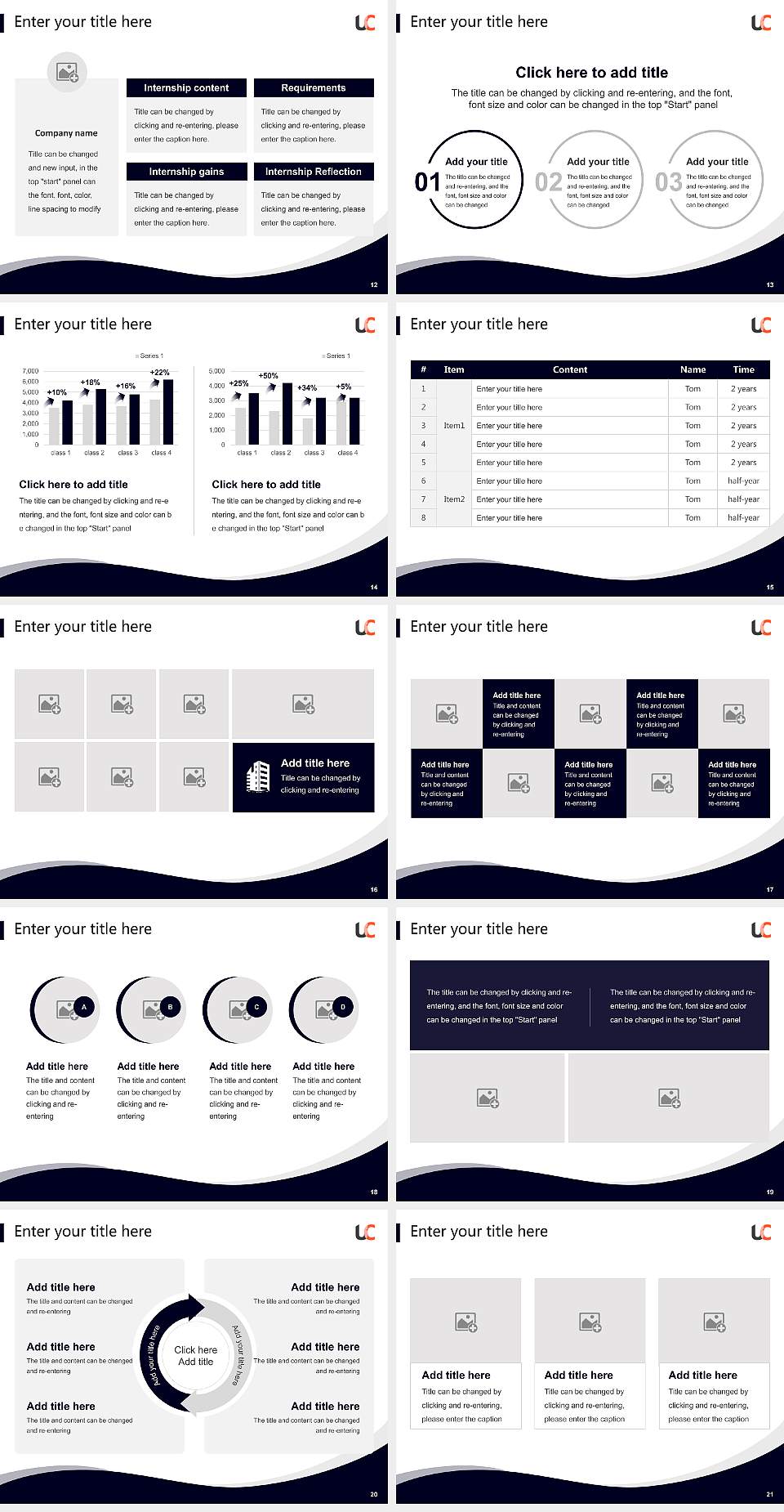 Champollion National University Institute Lecture Sharing and Networking Event PPT Template4:3 ratio PPT effect preview image3