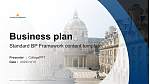 Panthéon-Sorbonne University Competition/Entrepreneurship Contest PPT Template