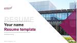 Paris-Saclay University Resume PPT Template