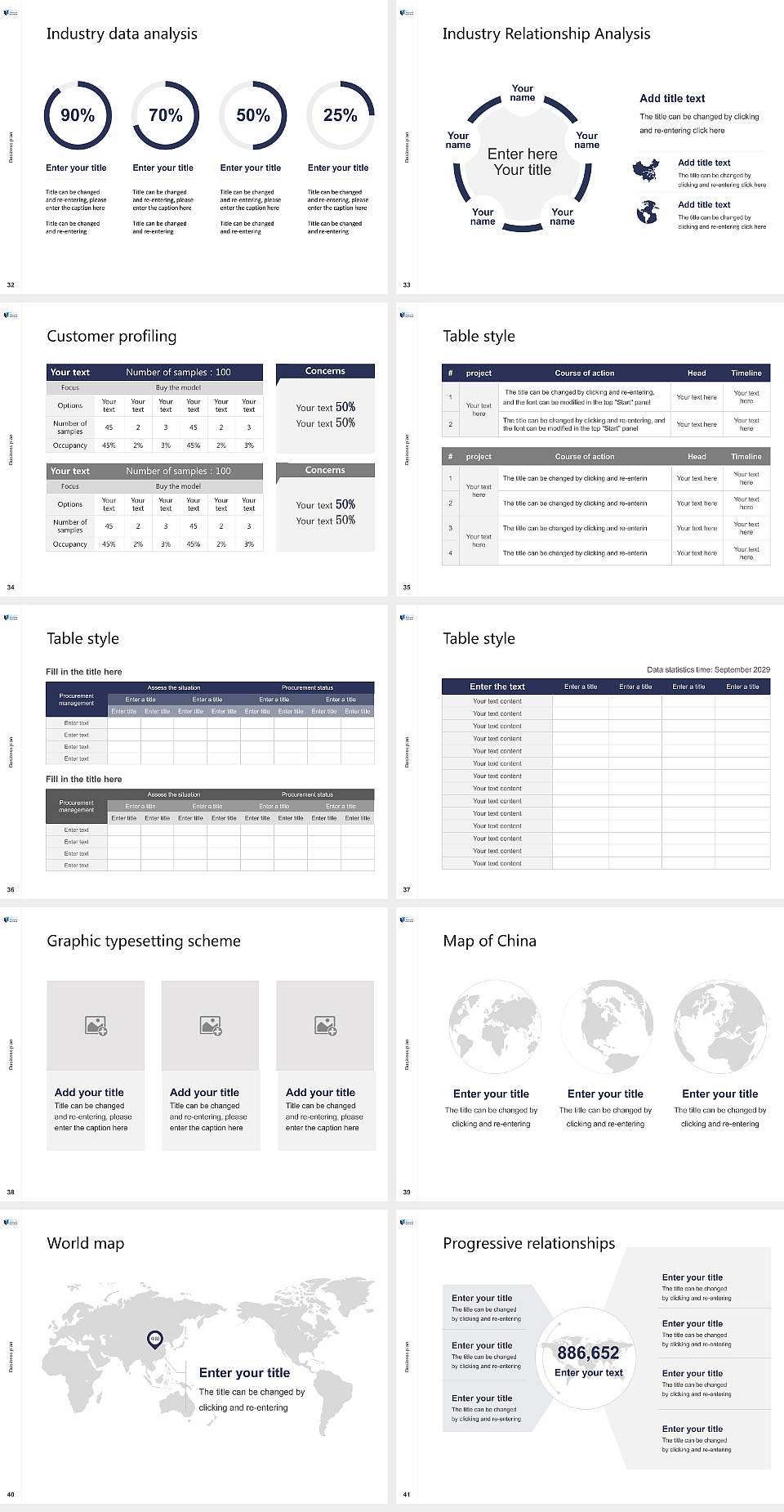 Sorbonne Paris North University – Bobigny campus Competition/Entrepreneurship Contest PPT Template4:3 ratio PPT effect preview image5