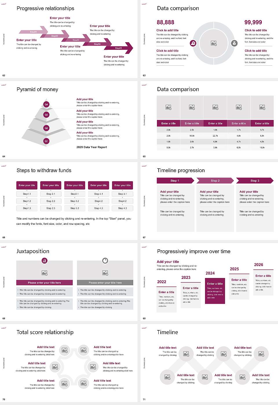 Paris-Saclay University Competition/Entrepreneurship Contest PPT Template16:9 ratio PPT effect preview image8