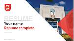 Le Mans University Resume PPT Template