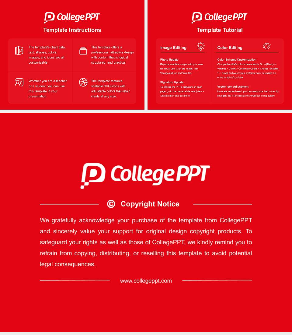 Paris Nanterre University Course/Courseware Creation PPT Template4:3 ratio PPT effect preview image5