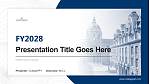 Panthéon-Sorbonne University Academic Presentation/Research Findings Report PPT Template