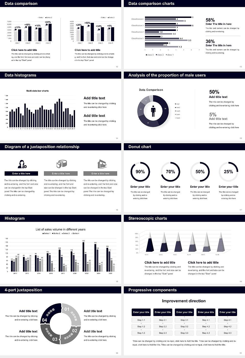 Champollion National University Institute Thesis Proposal/Graduation Defense PPT Template16:9 ratio PPT effect preview image3