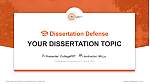 Claude Bernard University Lyon 1 Graduation Thesis Defense PPT Template
