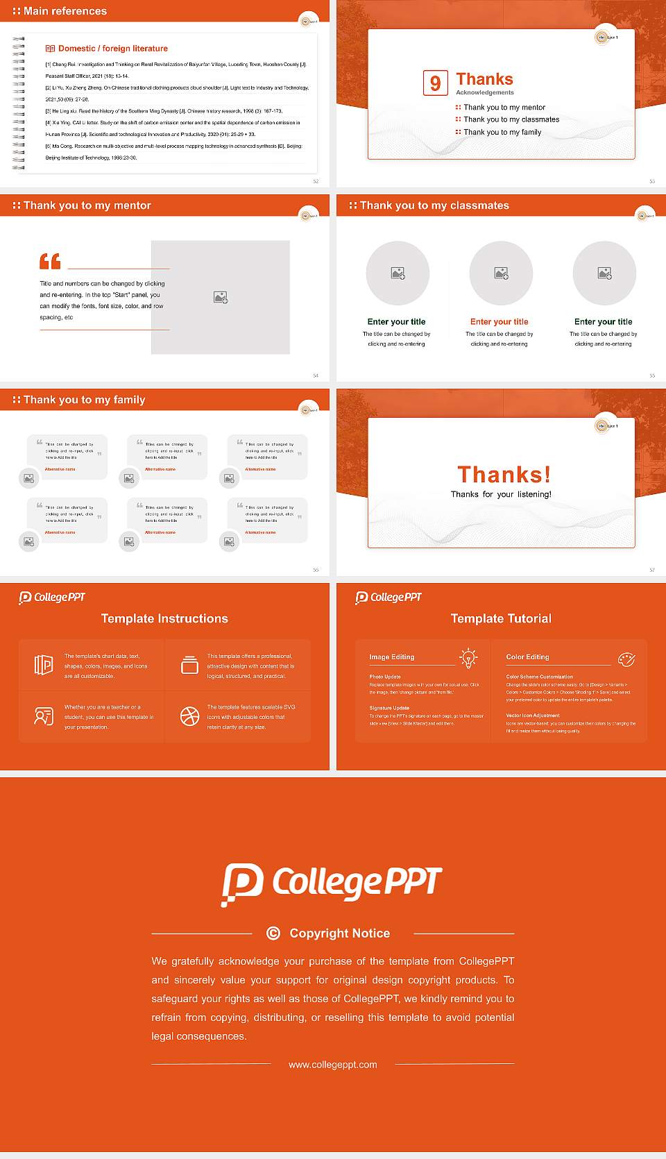 Claude Bernard University Lyon 1 Graduation Thesis Defense PPT Template16:9 ratio PPT effect preview image7