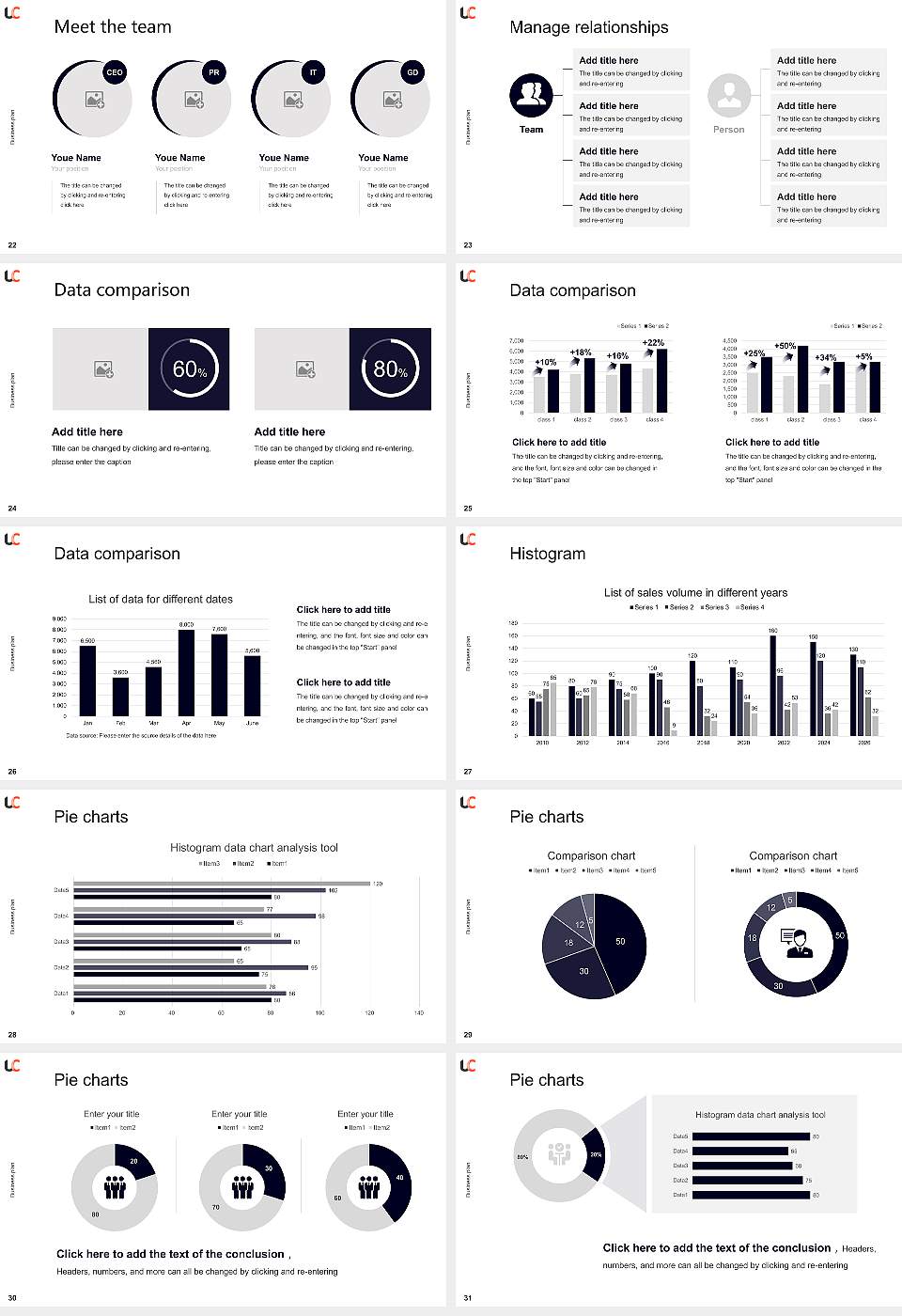 Champollion National University Institute Competition/Entrepreneurship Contest PPT Template16:9 ratio PPT effect preview image4