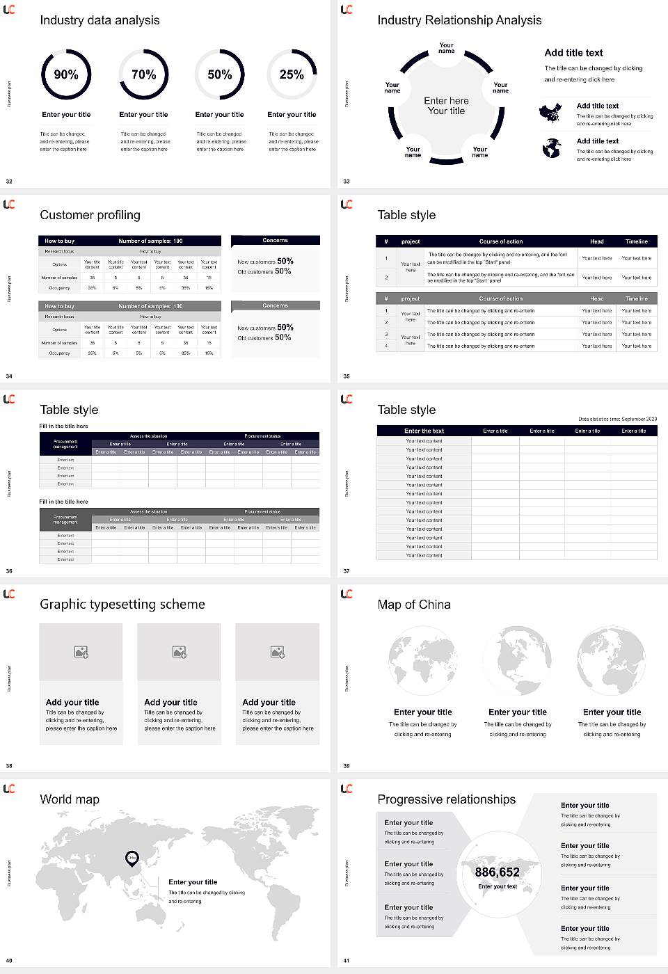 Champollion National University Institute Competition/Entrepreneurship Contest PPT Template16:9 ratio PPT effect preview image5