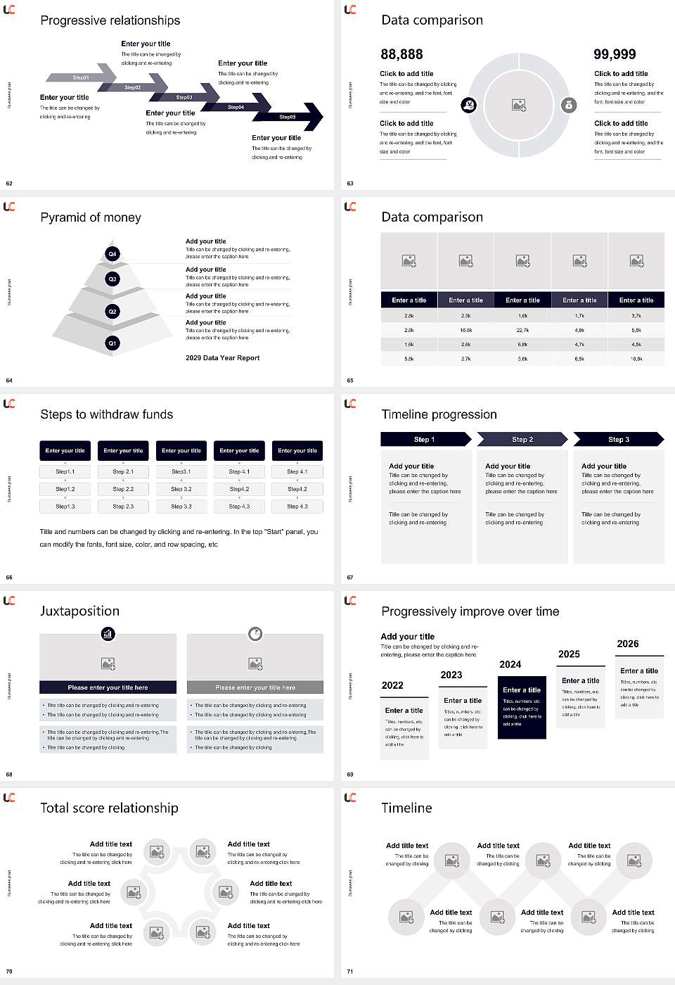Champollion National University Institute Competition/Entrepreneurship Contest PPT Template16:9 ratio PPT effect preview image8