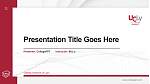 Catholic University of Lyon Thesis Proposal/Graduation Defense PPT Template