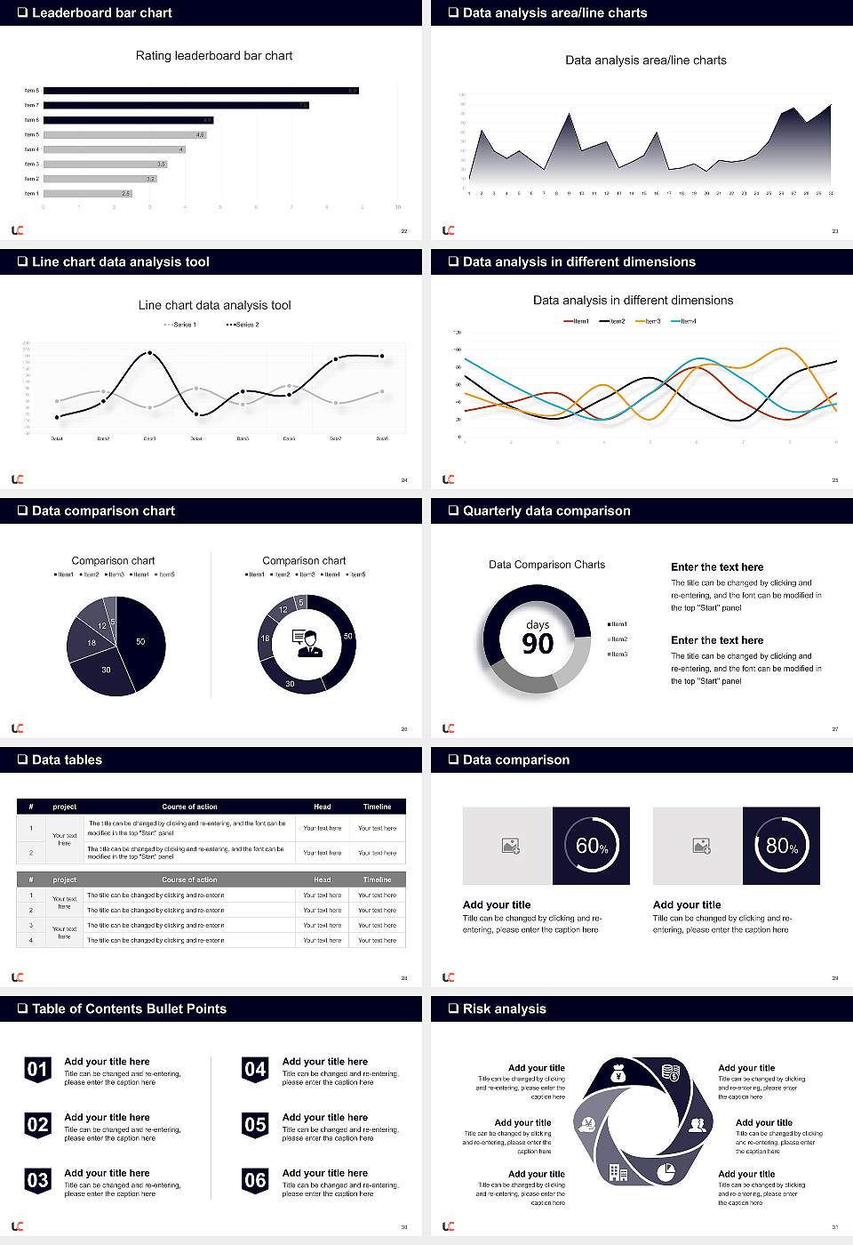 Champollion National University Institute General PPT Template16:9 ratio PPT effect preview image4
