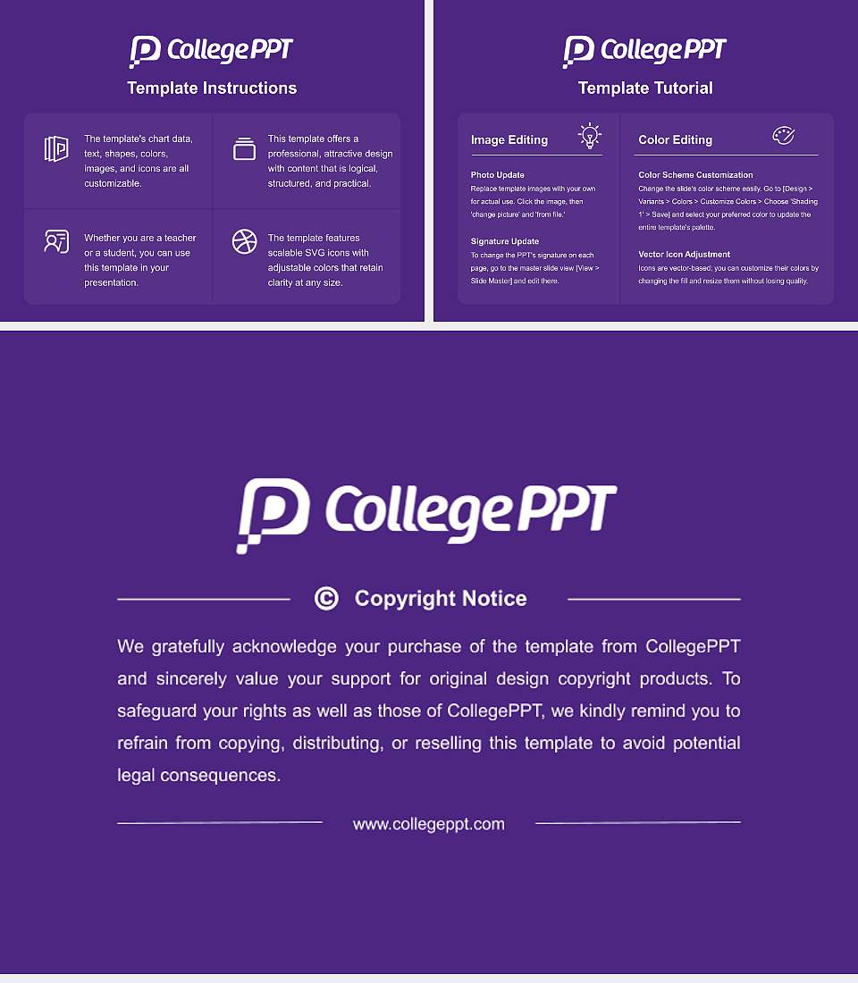 Catholic University of Paris Academic Presentation/Research Findings Report PPT Template4:3 ratio PPT effect preview image5