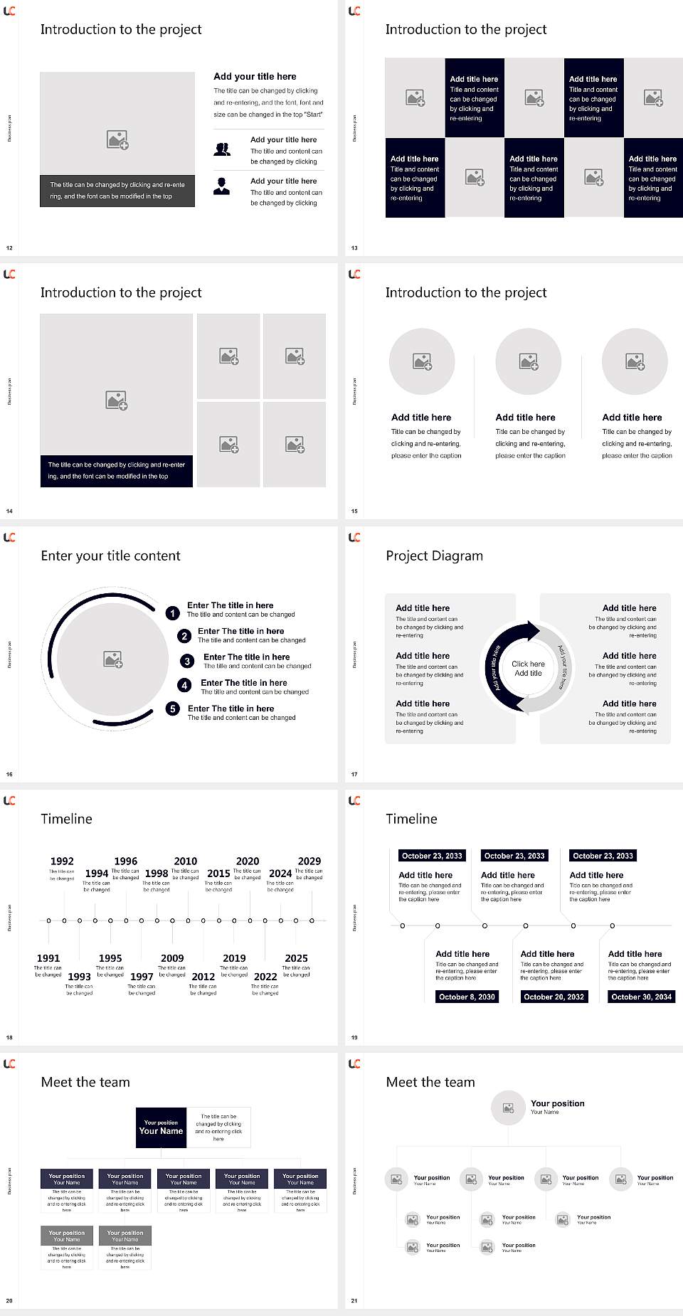 Champollion National University Institute Competition/Entrepreneurship Contest PPT Template4:3 ratio PPT effect preview image3