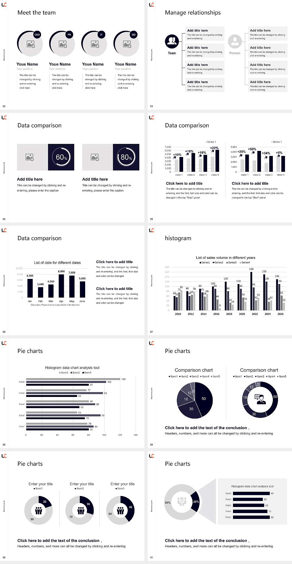 Champollion National University Institute Competition/Entrepreneurship Contest PPT Template4:3 ratio PPT effect preview image4
