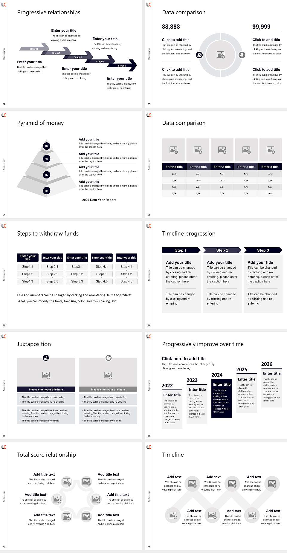 Champollion National University Institute Competition/Entrepreneurship Contest PPT Template4:3 ratio PPT effect preview image8