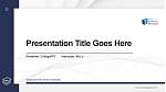 Sorbonne Paris North University Thesis Proposal/Graduation Defense PPT Template