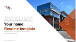 Le Havre Normandy University Resume PPT Template