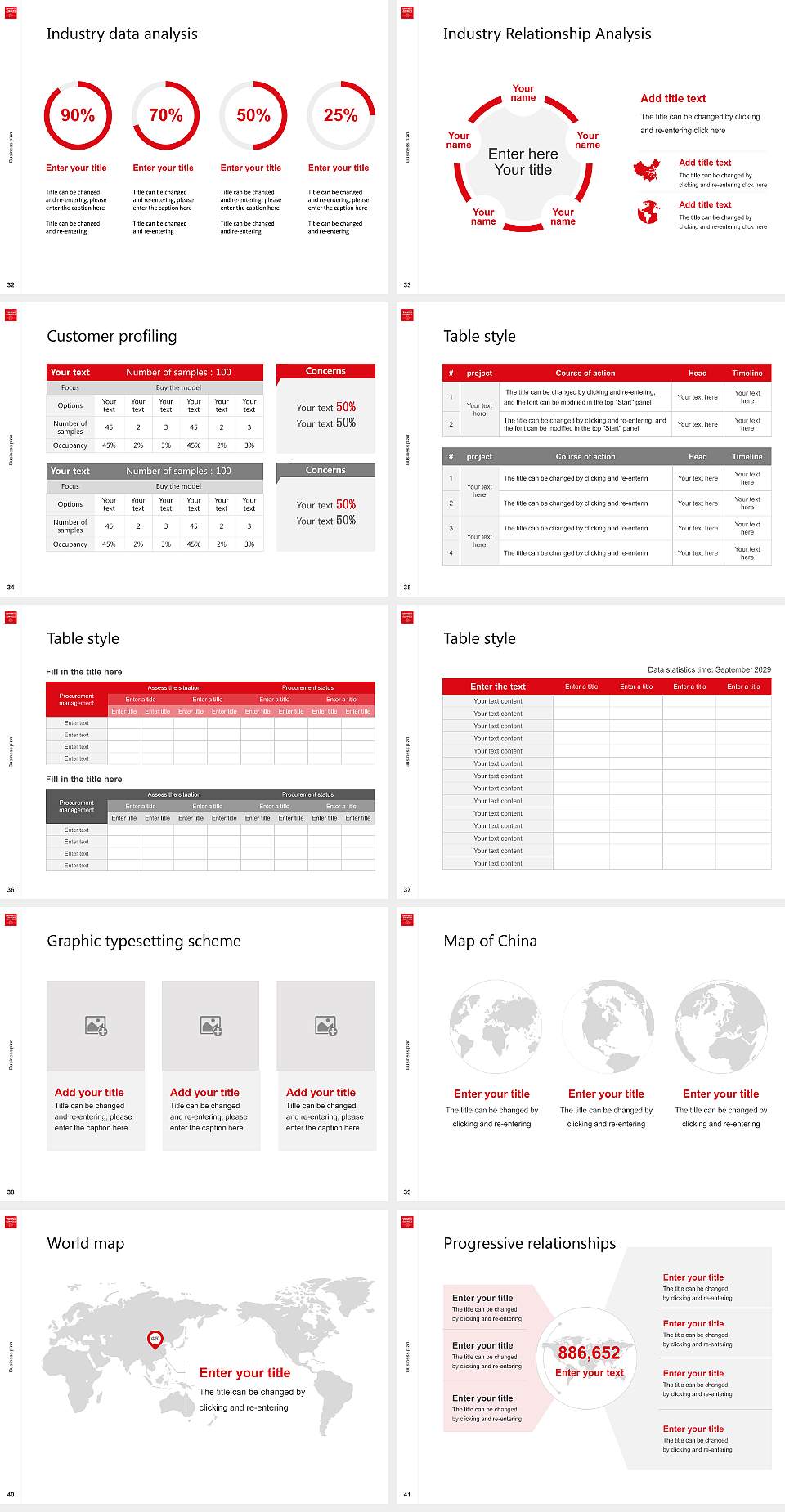 Toulouse 1 Capitole University Competition/Entrepreneurship Contest PPT Template4:3 ratio PPT effect preview image5