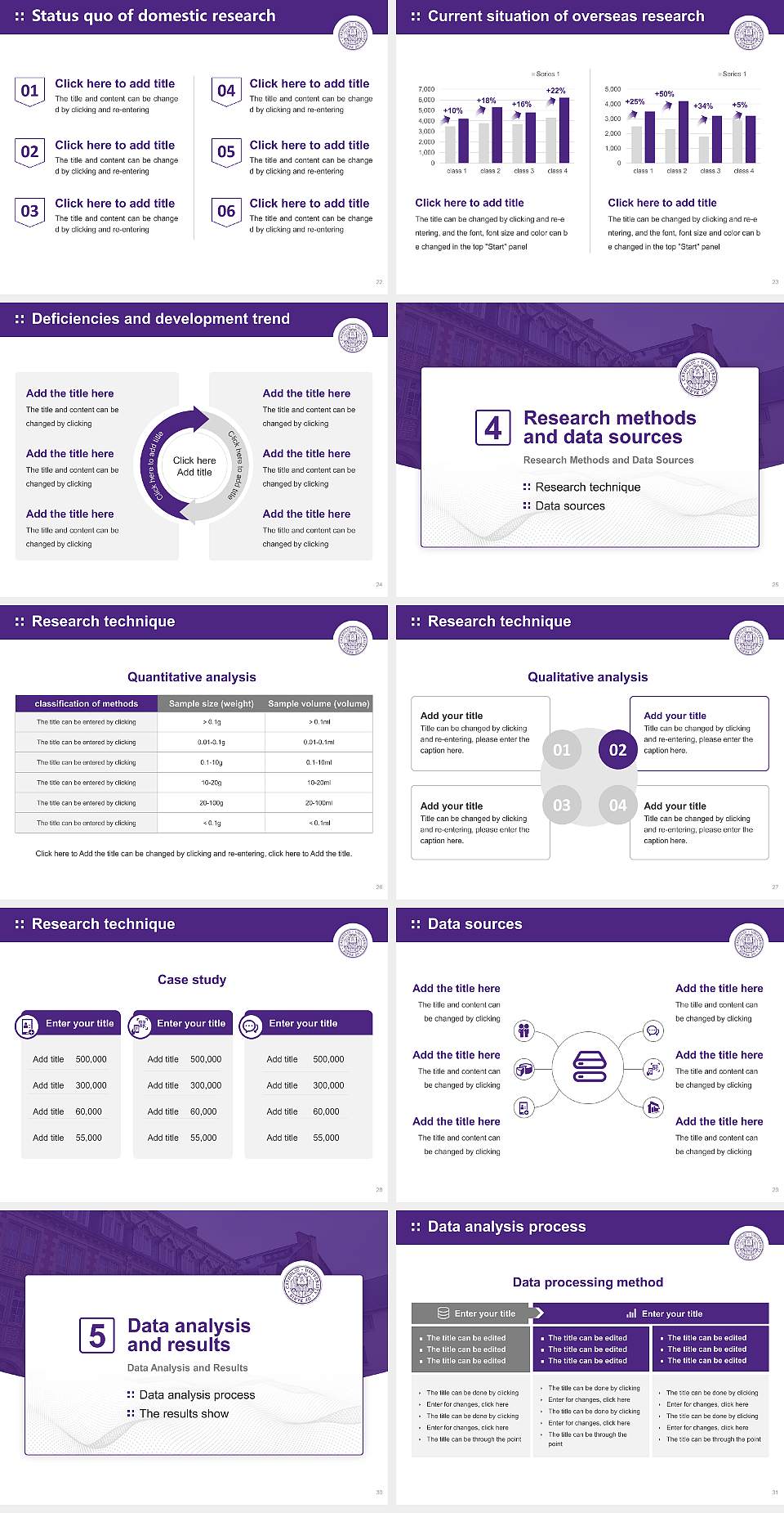 Catholic University of Paris Graduation Thesis Defense PPT Template4:3 ratio PPT effect preview image4