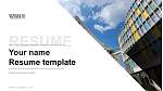 Sorbonne Nouvelle University Resume Templat PPT