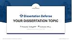 Panthéon-Sorbonne University Graduation Thesis Defense PPT Template